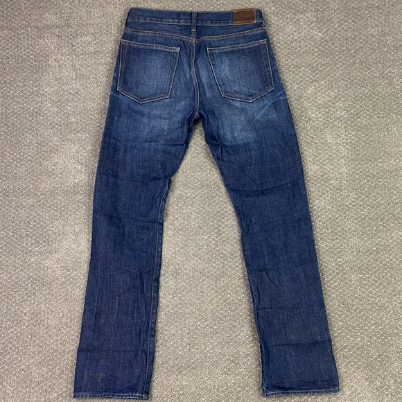 J. CREW 770 Kaihara Japanese Denim Jeans Men's 30 x 32 Fit 30 x 31.5 Blue Cotton - Picture 3 of 14